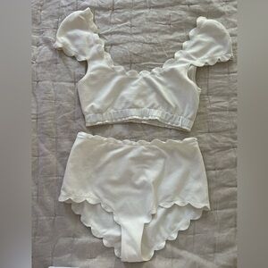 Marysia Mexico top and Santa Clara bottoms, size Medium